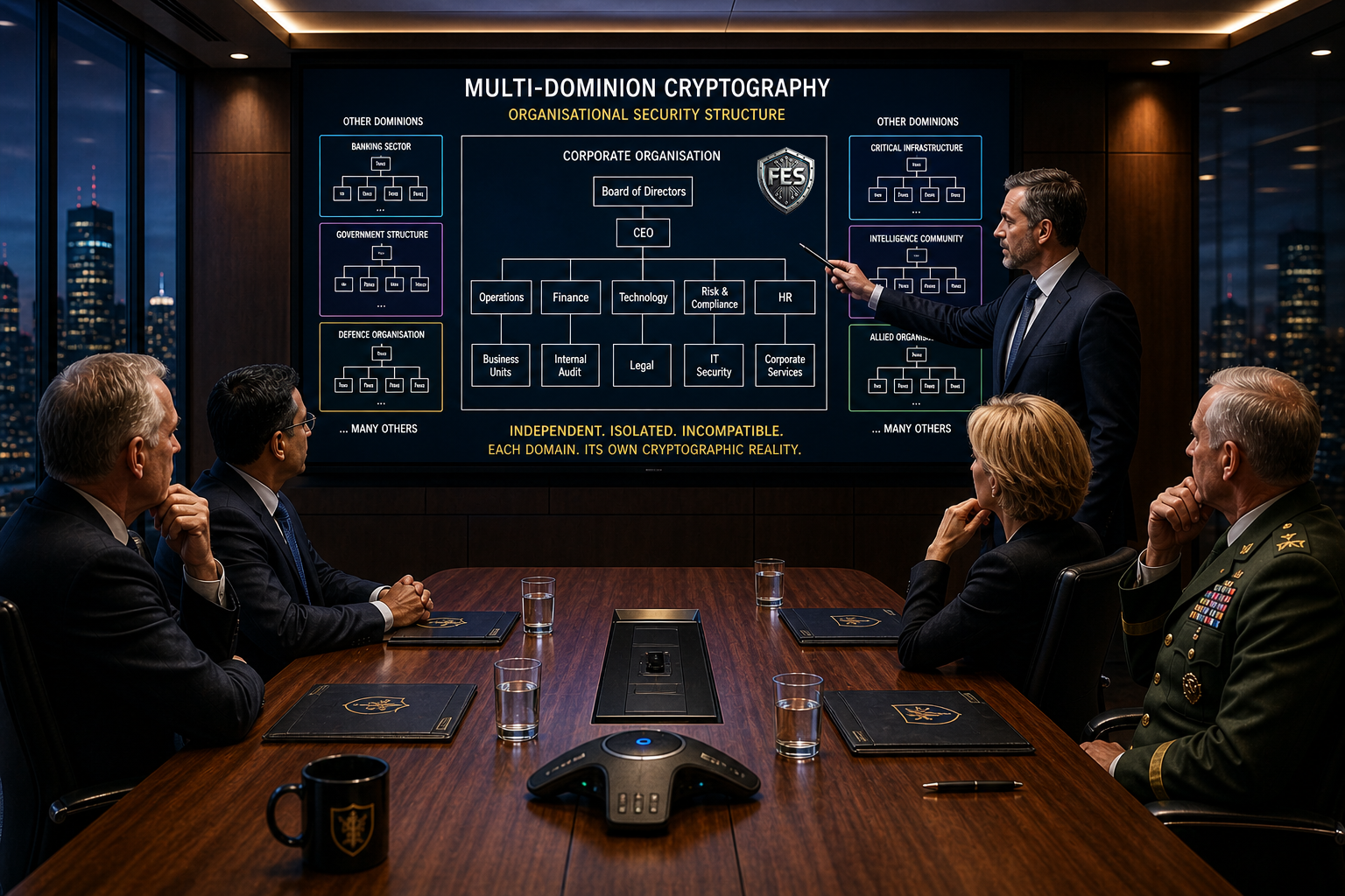 Multi-Dominion Cryptography