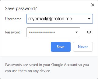 Save Password